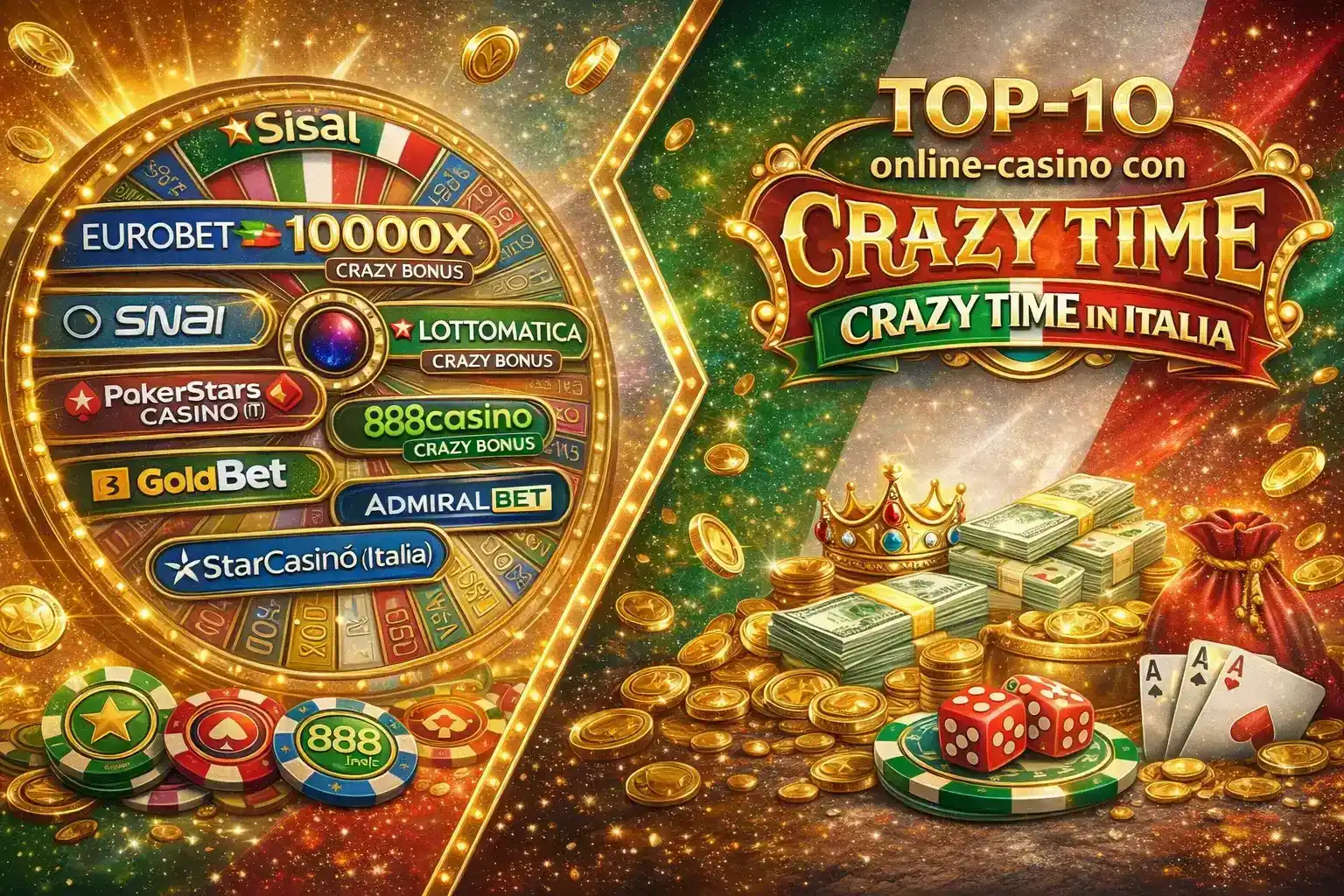 Dieci Casinò ADM Dove Trovare In Italia